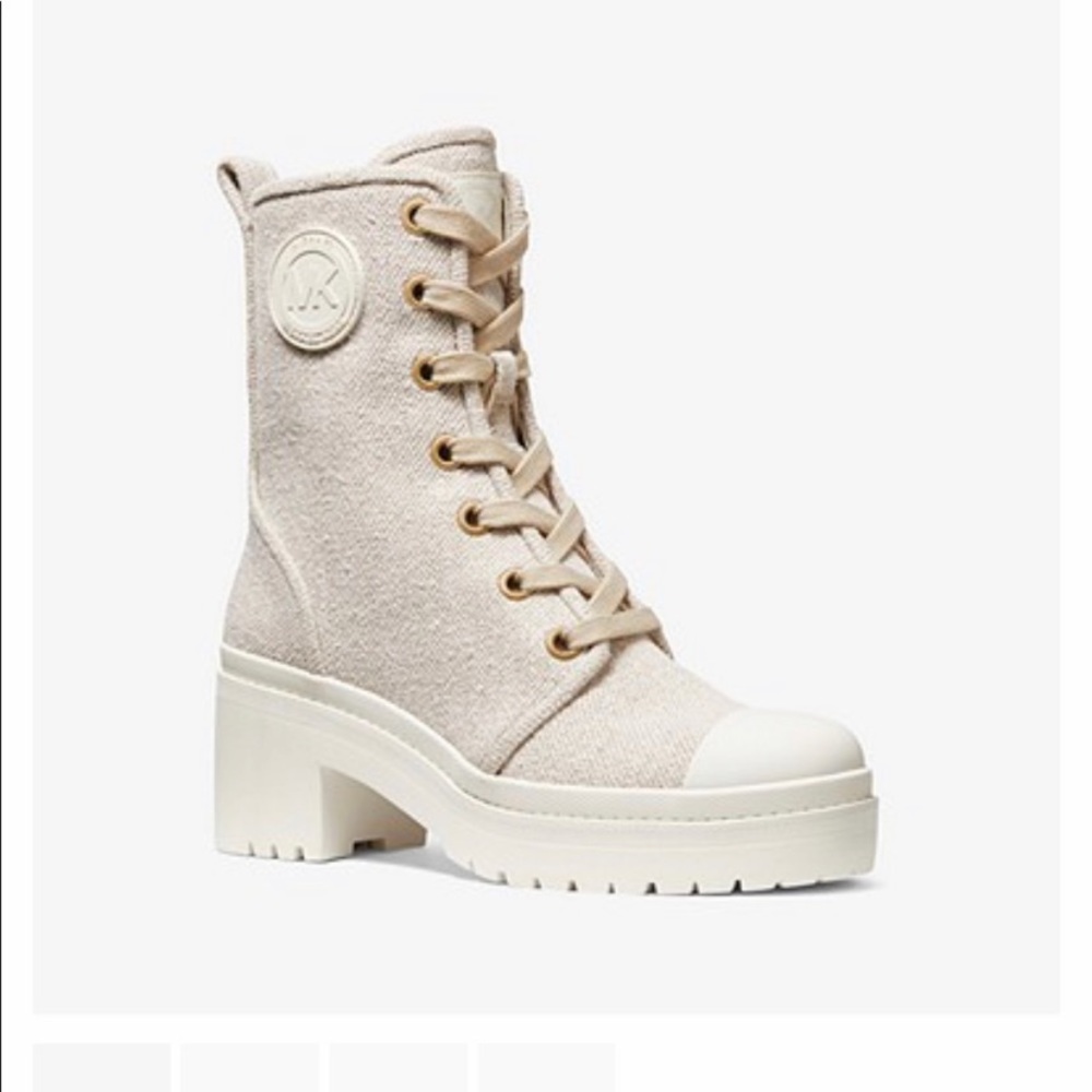 Michael Kors Corey Hemp Combat Boots Size 10. BRAND NEW!!